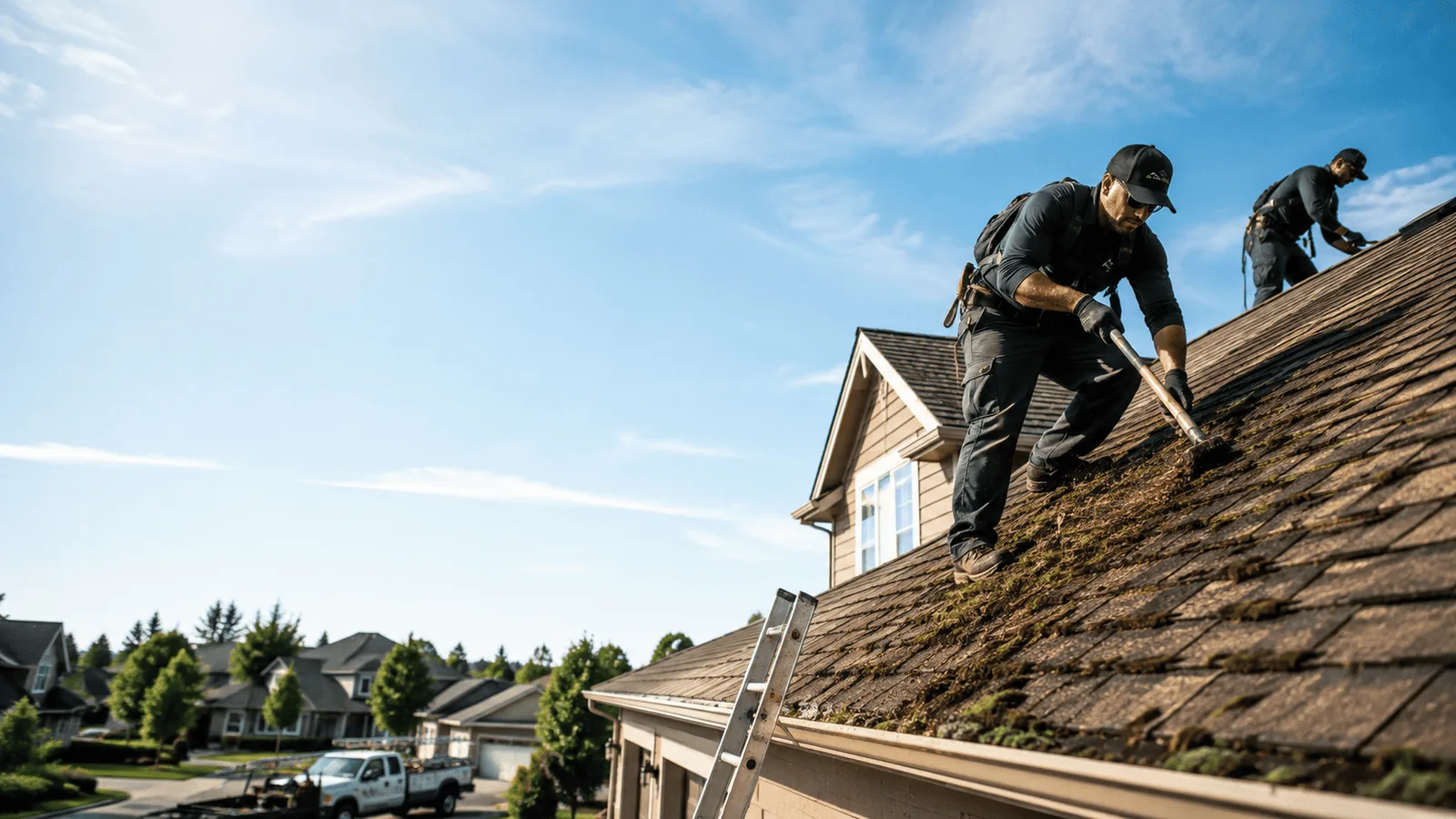 Roof Moss Removal in Pratts, VA near me